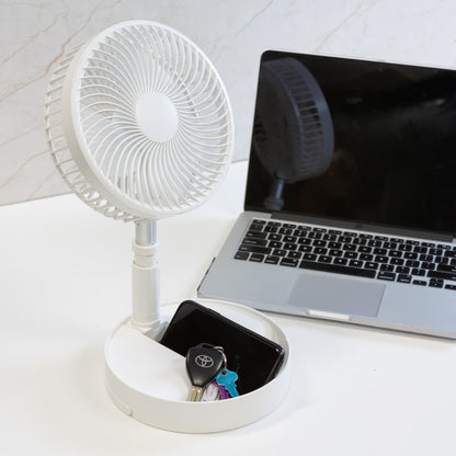 2 in 1 Foldable Floor & Table Fan - The Quick & Easy Way To Instantly Cool Any Space!
