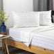 Royal Deluxe Super Weave Dream Sheet Set on a bed
