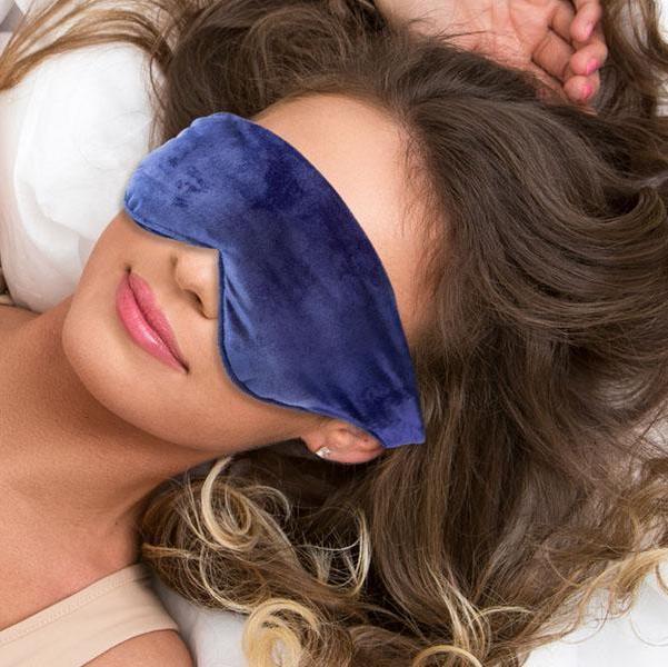 Super Sleeper Pro Weighted Eye Mask With Hot Or Cold Therapy